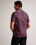 COMSHO-Shirts-SS Floral Print Shirt- Ted Baker Romania